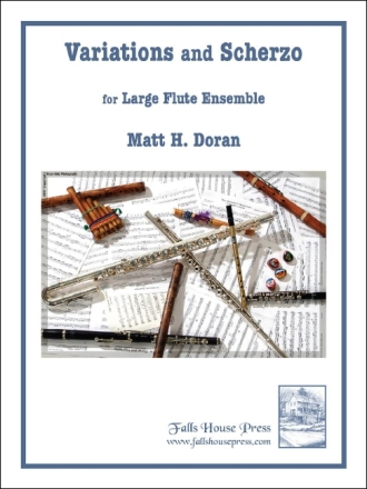 Matt Doran Variations and Scherzo Flten-Orchester Partitur und Stimmen