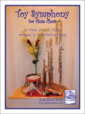 Franz Joseph Haydn Toy Symphony Trompete, Spielzeug und 4 Flten Partitur und Stimmen