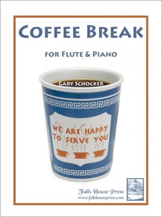 Gary Schocker Coffee Break Flte und Klavier Partitur und Stimmen
