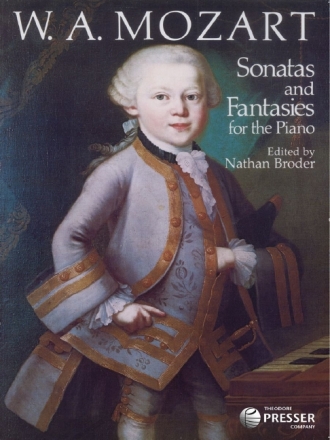 Wolfgang Mozart Sonatas and Fantasies Klavier Solostimme