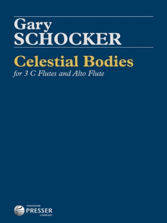 Gary Schocker Celestial Bodies 3 Flten und Alt-Querflte Partitur und Stimmen