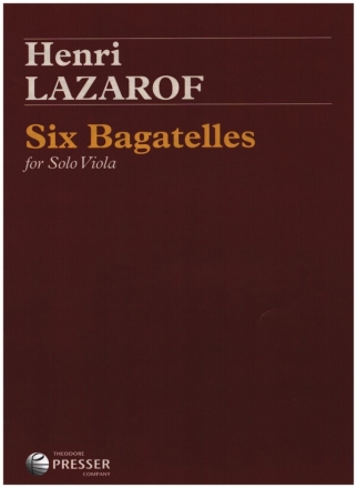 6 Bagatelles for viola