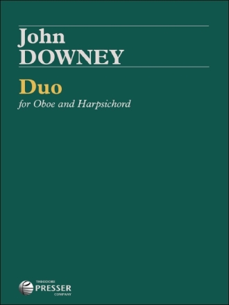 John Downey Duo Oboe und Cembalo Partitur und Stimmen