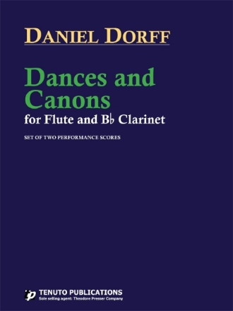 Daniel Dorff Dances and Canons Flte und Klarinette Auffhrungsmaterial