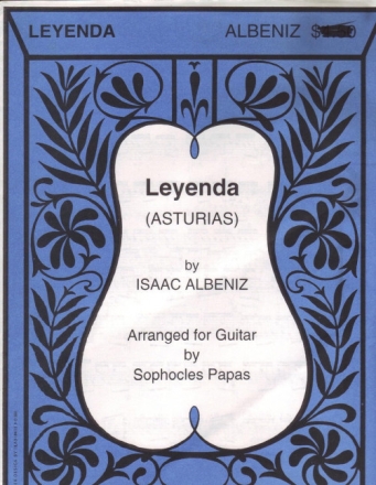 Isaac Albniz Leyenda Gitarre