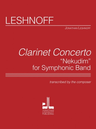 Jonathan Leshnoff Clarinet Concerto  Partitur