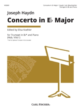 Franz Joseph Haydn Concerto in Eb Major Trompete Partitur und Stimmen