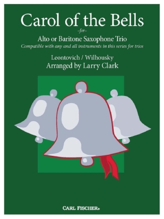 Mykola Leontovich, Peter Wilhousky Carol of the Bells for Alto or Ba  Spielpartitur