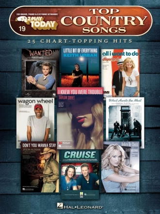 Top Country Songs Piano or Keyboard Buch