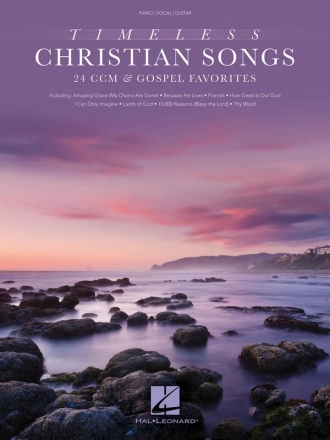 Timeless Christian Songs piano, vocal and guitar Songbook for
