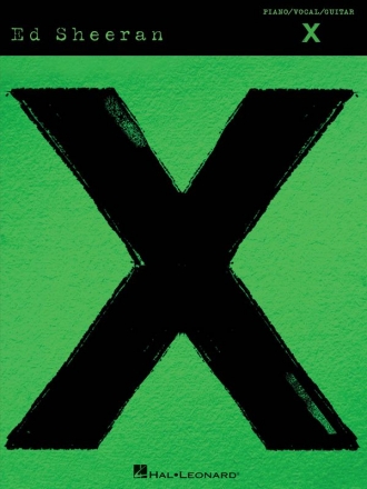 Ed Sheeran: X songbook piano/vocal/guitar