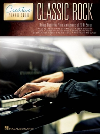 Classic Rock for piano solo