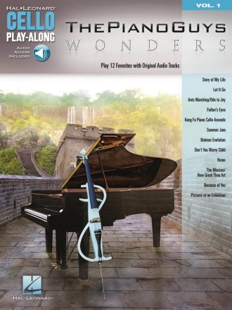 The Piano Guys - Wonders Cello Buch + Online-Audio