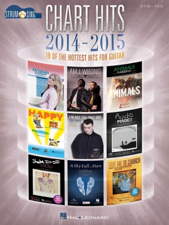 Chart Hits of 2014-2015 Gitarre Buch