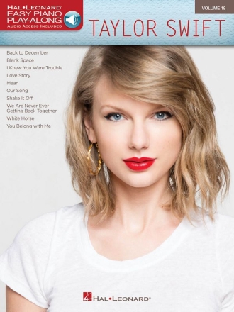 Taylor Swift (Online-Audio) for easy piano  Songbook