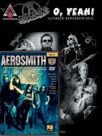 Aerosmith Guitar Pack Gitarre Buch + DVD
