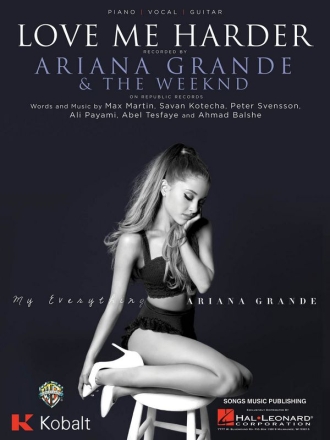 Love Me Harder Piano and Vocal Blatt