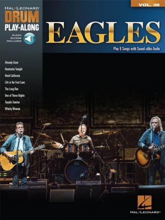 Eagles (+Online-Audio) for drum set