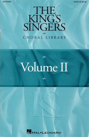 The King's Singers Choral Library vol.2 Songbook for mixed chorus and piano