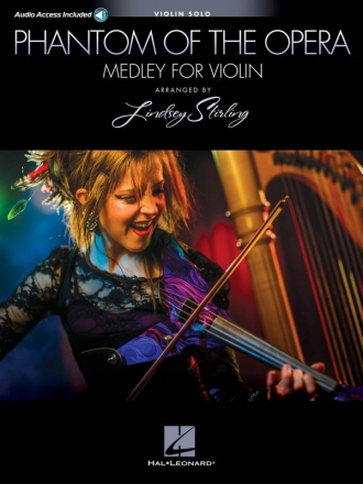 Phantom of the Opera (Medley) (+Audio Access): for violin