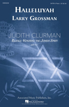 Larry Grossman, Halleluyah (Psalm 150) SATB Chorpartitur