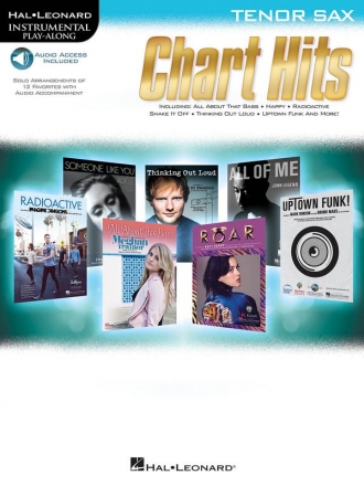 Chart Hits (+Audio Access): for tenor saxophone