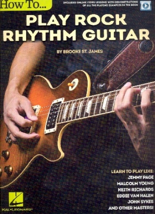 How to play Rock Rhythm Guitar (+Online Video): for guitar/tab