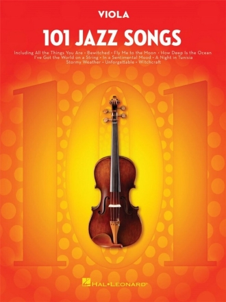 HL00146372  101 Jazz Songs for viola