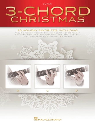 3-Chord Christmas (G-C-D) Gitarre Buch