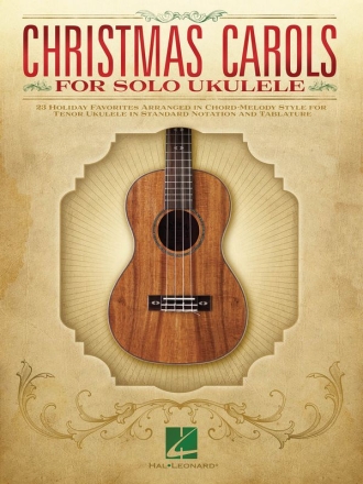 Christmas Carols for solo ukulele