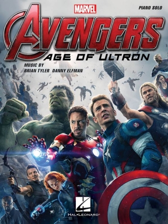 Brian Tyler_Danny Elfman, Avengers - Age of Ultron Piano Solo Buch