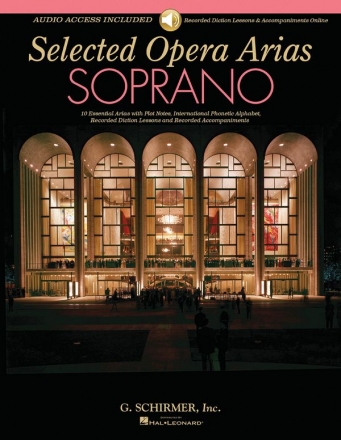 HL50600345 Selected Opera Arias (+Online Audio Access) for soprano and piano