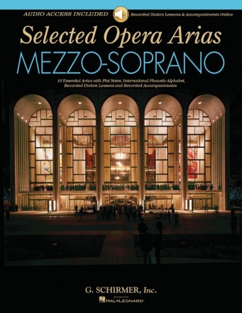 HL50600346 Selected Opera Arias (+Online Audio Access) for mezzo soprano and piano