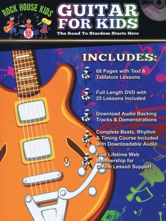 Guitar for Kids Gitarre Buch + DVD