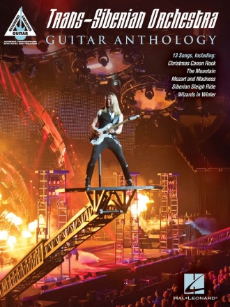 Trans-Siberian Orchestra Guitar Anthology Gitarre Buch