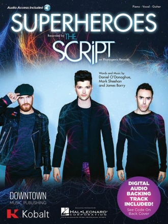 Superheroes Piano and Vocal Buch + Online-Audio