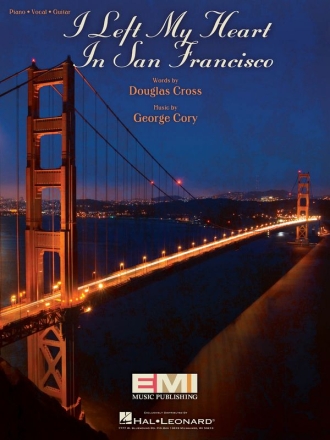 I Left My Heart in San Francisco Piano, Vocal and Guitar Buch