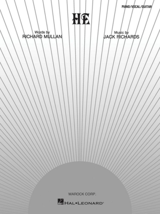 He Piano, Vocal and Guitar Buch