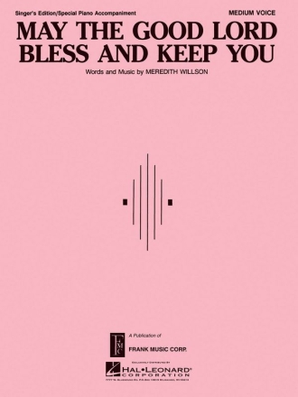 May the Good Lord Bless and Keep You Medium Voice and Piano Blatt
