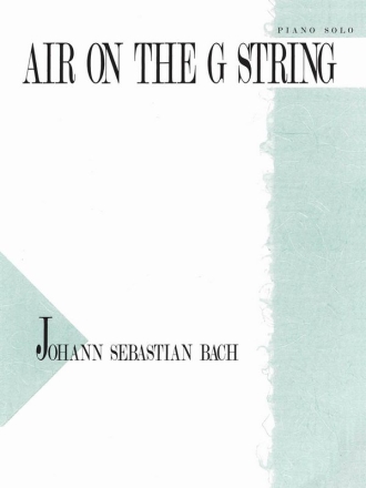Air on the G String Piano, Vocal and Guitar Blatt