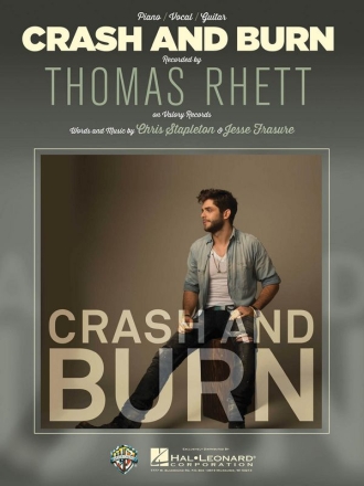 Crash and Burn Piano and Vocal Blatt