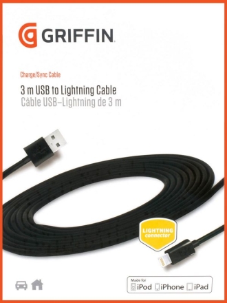 3m USB to Lightning Cable  Kabel