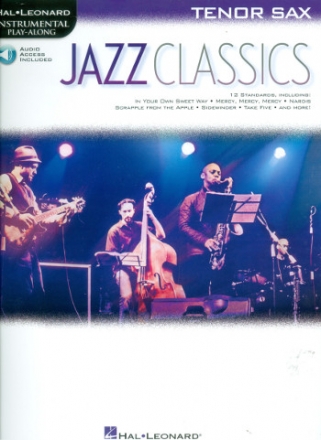 Jazz Classics (+Online Audio) for tenor saxophone