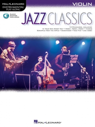 Jazz Classics (+Audio Online) for violin