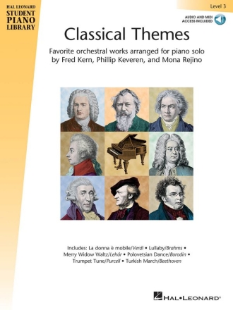 Classical Themes - Level 3 Klavier Buch + Online-Audio
