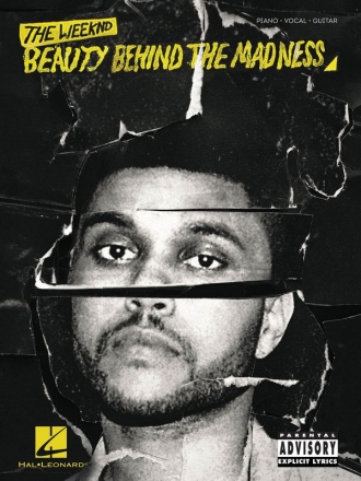 The Weeknd: Beauty behind the Madness piano/vocal/guitar songbook