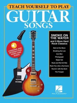 HL00152230 Smoke on the Water and 9 more Hard Rock Classics (+Online M for guitar/tab