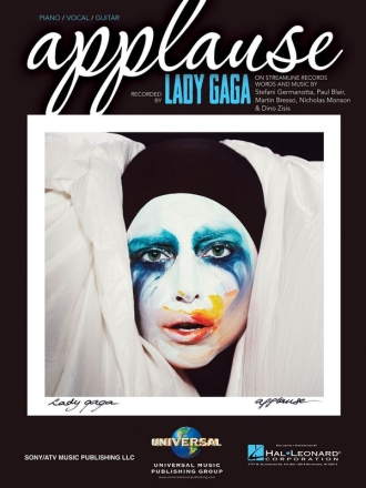 Applause Piano, Vocal and Guitar Buch