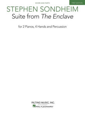 HL00153845 Incidental Music from The Enclave for 2 pianos 4 hands and percussion