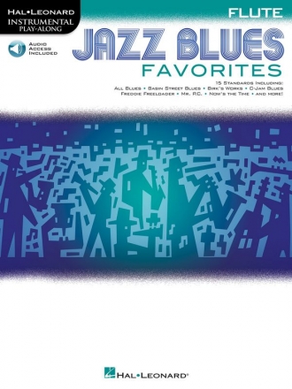 Jazz Blues Favorites (+Audio Access) for flute